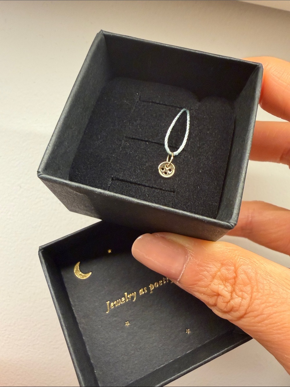 Jenny Slate x Catbird Button of Admiration Charm CATBIRD gold Button charm